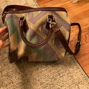 Artemis Design Co. Multicolor Tapestry Speedy Satchel Of A Kind special edition